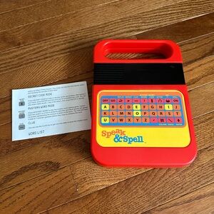 SPEAK & SPELL EDUCATIONAL TOY BY KAHOOTZ- TRIED ONE TIME